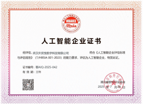 人工智能企业资质证书
